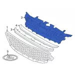 PJ6Z17C897A - Body: Reinforcement for Ford: Escape Image