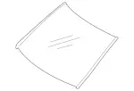 1646700101 - : Windshield for Mercedes-Benz Image