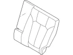 ET4Z7866601EB - Body: Seat Back Cover for Ford: Edge Image