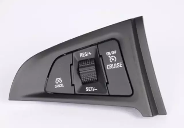 22825473 - : Jet Black and True Red Cruise Control Switch for Chevrolet: Equinox | GMC: Terrain Image