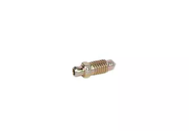 19244561 - Brakes: Brake Bleeder Screw for Buick: Century, Electra, LeSabre, Park Avenue, Regal, Roadmaster, Skyhawk, Skylark, Somerset | Cadillac: Brougham, Cimarron, DeVille, Escalade, Fleetwood | Chevrolet: Astro, Beretta, Blazer, C/K Pickup, C1500, C2500, C3500, C3500HD, Camaro, Caprice, Cavalier, Celebrity, Chevette, Citation II, Classic, Cobalt, Corsica, El Camino, Express 1500, Express 2500, Express 3500, G10, G20, G30, Impala, K1500 Pickup, K2500 Pickup, K3500 Pickup, K5 Blazer, LLV, Lumina, Lumina APV, Malibu, Monte Carlo, P20, P30, R10, R20, R2500, R30, R3500, S10, S10 Blazer, Silverado 1500, Suburban C10, Suburban C1500, Suburban C20, Suburban C2500, Suburban K10, Suburban K1500, Suburban K20, Suburban K2500, Suburban R10, Suburban R1500, Suburban R20, Suburban R2500, Suburban V10, Suburban V1500, Suburban V20, Suburban V2500, Tahoe, V10, V20, V30, V3500, Venture | GMC: C1500 Pickup, C2500 Pickup, C3500 Pickup, C3500HD, Caballero, G1500, G2500, G3500, Jimmy, Jimmy S15, K1500 Pickup, K2500 Pickup, K3500 Pickup, P2500, P3500, R1500 Pickup, R2500 Pickup, R3500 Pickup, S15, Safari, Savana 1500, Savana 2500, Savana 3500, Sierra 1500, Sonoma, Suburban C1500, Suburban C2500, Suburban K1500, Suburban K2500, Suburban R1500, Suburban R2500, Syclone, Typhoon, V1500, V1500 Suburban, V2500, V2500 Suburban, V3500, Yukon | Oldsmobile: 88, 98, Achieva, Alero, Bravada, Calais, Custom Cruiser, Cutlass, Cutlass Calais, Cutlass Ciera, Cutlass Cruiser, Cutlass Salon, Cutlass Supreme, Delta 88, Firenza, LSS, Regency, Silhouette | Pontiac: 6000, Bonneville, Firebird, G5, Grand Am, Grand Prix, LeMans, Montana, Parisienne, Safari, Sunbird, Sunfire, T1000, Trans Sport Image