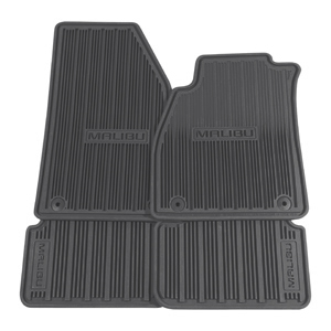 Front and Rear All-Weather Floor Mats in Titanium - ACDelco (22907001)