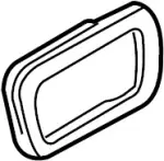 8068263J00 - Body: Bezel for INFINITI: G20 Image image