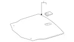 20568006429F08 - : Spare Tire Panel for Mercedes-Benz Image