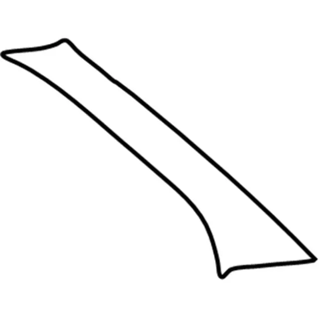 F8UZ1503599AAA - Body: Windshield Pillar for Ford: E-150 Econoline, E-150 Econoline Club Wagon, E-250 Econoline, E-350 Econoline, E-350 Econoline Club Wagon, E-350 Super Duty, E-450 Econoline Super Duty, Econoline Super Duty Image