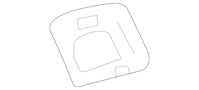 2136951500 - Trim and Lining: Bracing for Mercedes-Benz: E53 AMG, E63 AMG S Image image