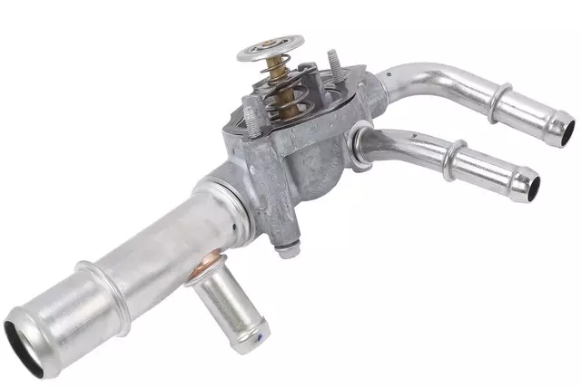 Engine Coolant Thermostat and Housing Assembly - GM (12681133)