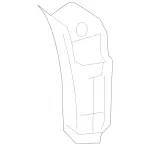 1666910300 - : D-Pillar Cover for Mercedes-Benz Image