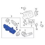 GC3Z3F791DC - Steering: Upper Housing for Ford: F-250 Super Duty, F-350 Super Duty, F-450 Super Duty Image