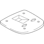 1L5Z10045B32AAA - Body: Mount Bracket for Ford: Ranger Image