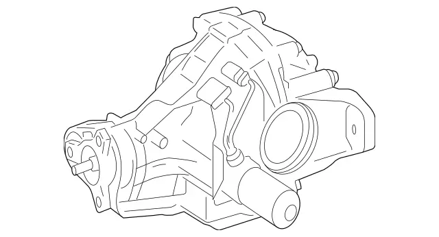 1643501014 - : Rear Axle Differential for Mercedes-Benz: GL320, GL550 Image