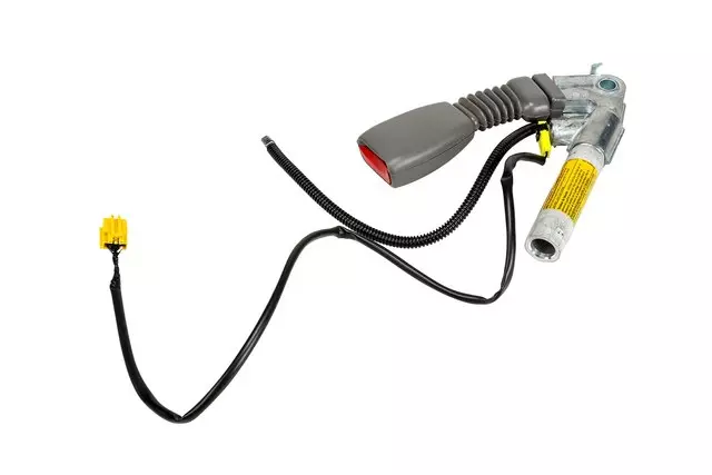 Dark Gray Driver Seat Belt with Buckle - GM (88956936)