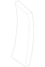 4638809003 - Attachment Parts: Bumper, Rear for Mercedes-Benz: G550 Image