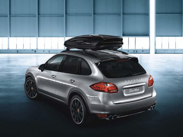 Roof Box 520, Black - Porsche (958-044-000-12)