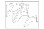 2076301213 - Body: Inner Panel Assembly for Mercedes-Benz Image