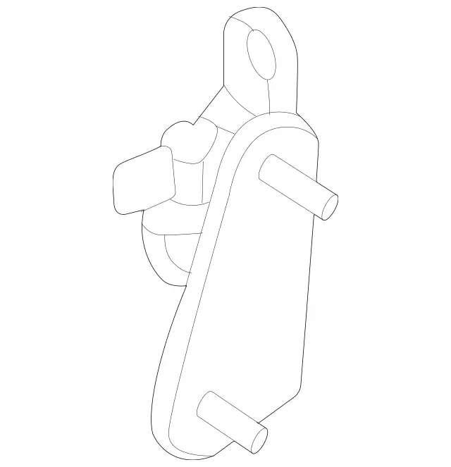 1677303210 - Rear Doors: Hinge for Mercedes-Benz: GLE350, GLE450, GLE450e, GLE53 AMG, GLE580, GLE63 AMG S, GLS450, GLS580, GLS63 AMG, Maybach GLS600 Image image