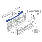 PC3Z2841018AB - : Tail Gate Molding for Ford: F-250 Super Duty, F-350 Super Duty, F-450 Super Duty Image