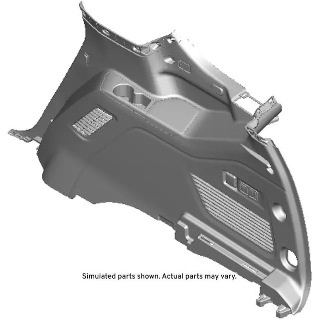 84772058 - Body: Lower Quarter Trim for Chevrolet: Tahoe | GMC: Yukon Image