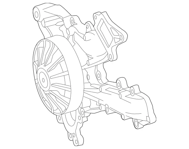 276200080164 - Unclassified: Water Pump for Mercedes-Benz Image