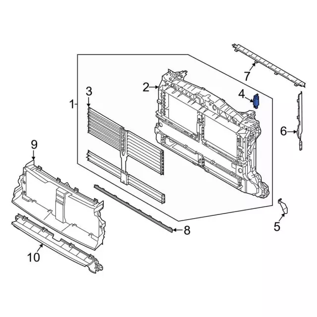 Actuator Temperature Control - Ford (LX6Z-10884-C)