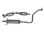 51110 - : Direct Fit Catalytic Converter with  Resonator (Non C.A.R.B. Compliant) for AB Catalytic Image