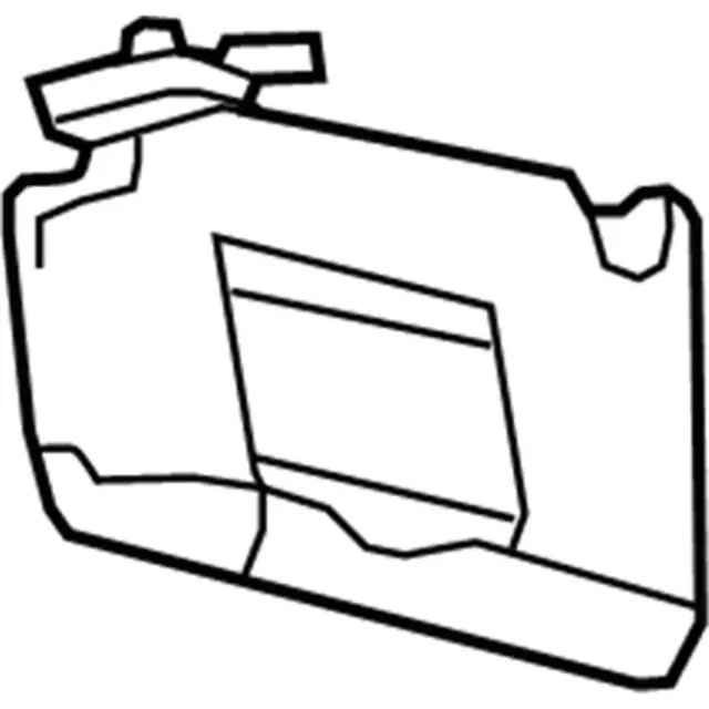 EL3Z1504105FB - : Sun Visor for Ford Image