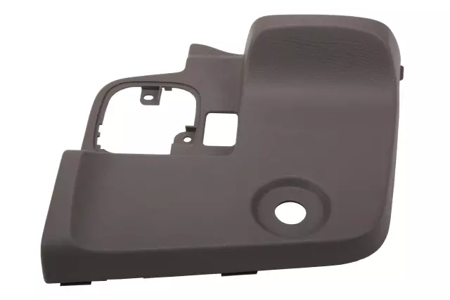 Medium Dark Pewter Front Driver Side Door Accessory Switch Mount Plate - GM (23178453)