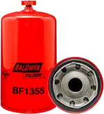 BF1355 - : Fuel/Water Separator Spin-on with Drain for Baldwin Image