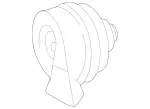 65427820 - Electrical Equipment and Instruments: Horn for Mercedes-Benz Image