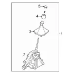 MB3Z7210P - : Shifter Assembly for Ford: Bronco Image