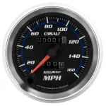 6293 - : GAUGE, SPEEDOMETER, 3 3/8", 160MPH, MECHANICAL, COBALT for AutoMeter Image