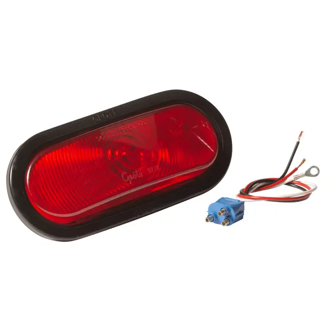 52572 - : STT,RED,OVAL,LAMP TORSION MNT III SEALED for Grote Lighting Image