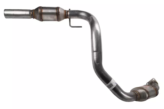 Part# 15084243 Driver Side 3-Way Catalytic Converter with Pipes, Flanges, Bushings, and Hanger - GM (15084243)