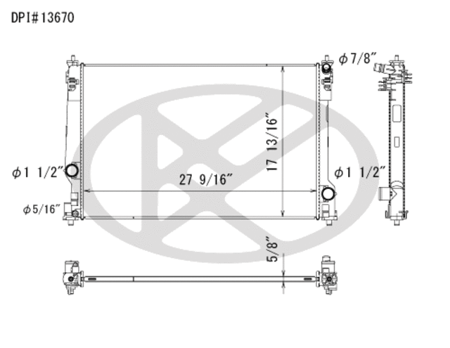 A13670 - : Koyorad Radiator for Koyo Image