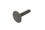 15057799 - : Medium Dark Pewter II Front Side Door Sill Trim Plate Retainer for GM Image
