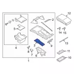 LB5Z78045A76BB - Body: Inner Cover for Ford: Explorer Image