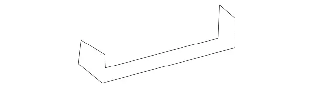 2136800325 - Side Walls: Dampening, B-Pillar for Mercedes-Benz: AMG GT 43, AMG GT 53, AMG GT 63, AMG GT 63 S, AMG GT 63 S E Performance, CLS450, CLS53 AMG, E300, E350, E43 AMG, E53 AMG, E63 AMG S Image image