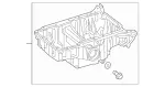 2760108414 - : Oil Pan for Mercedes-Benz Image