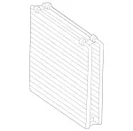995030200 - Radiator: Radiat. Protection Grille for Mercedes-Benz Image
