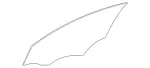 1777259800 - Body: Door Glass for Mercedes-Benz Image