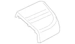 177016320064 - Chassis Sheet Metal Parts/Air Intake: Engine Cover for Mercedes-Benz Image