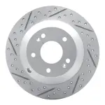 83021029L - : DFC Geoperformance Rotor - Drilled and Slotted for DYNAMIC FRICTION Image
