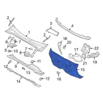 LX6Z7801610P - Body: Dash Panel for Ford: Bronco Sport, Escape, Maverick Image