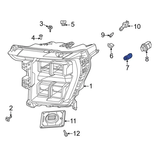 Signal Bulb - Ford (MB3Z-13466-H)