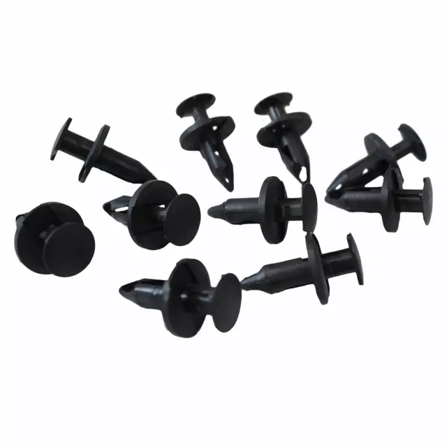 N807389S - : 2001-2014 Ford Ft Fender Liner Rivet for Ford: Escape, Explorer, Explorer Sport Trac, F-150, Fiesta, Focus, Fusion, Mustang, Taurus X | Lincoln: Aviator, MKX, MKZ, Zephyr | Mercury: Mariner, Milan, Mountaineer Image