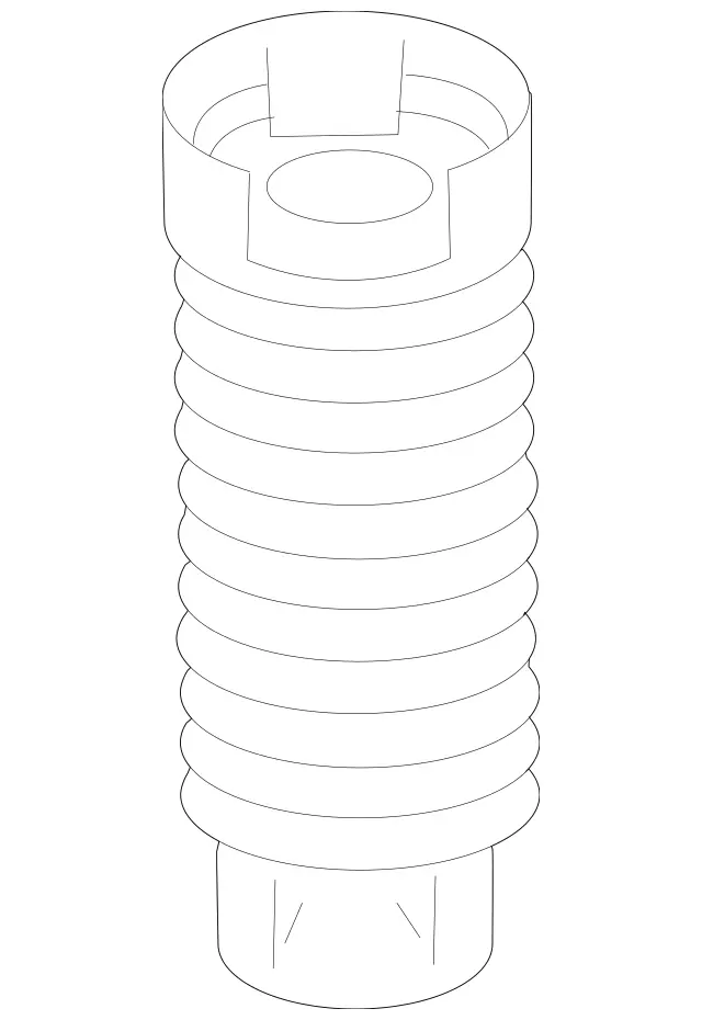 211323009264 - Springs, Suspension and Hydraulics: Boot for Mercedes-Benz Image