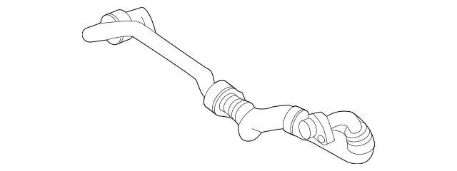 190270220064 - : Oil Line for Mercedes-Benz: AMG GT, AMG GT Black Series, AMG GT C, AMG GT R, AMG GT S Image