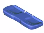 HP5Z5463804SB - : Cover Assembly Rear Seat Cushion for Ford Image