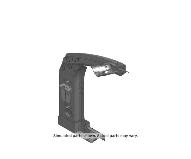 84837037 - Body: Hinge Pillar Assembly for Chevrolet: Corvette Image