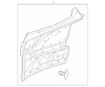 23869067028Q99 - Body: Quarter Trim Panel for Mercedes-Benz Image